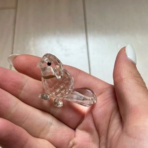 Swarovski beaver figurine